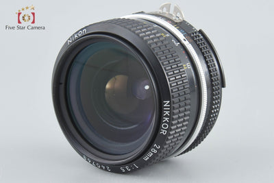 [Used] Nikon New NIKKOR 28mm f/3.5 Ai Converted