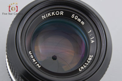 [Used] Nikon New NIKKOR 50mm f/1.4