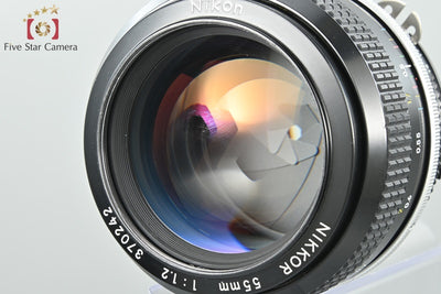 [Used] Nikon New NIKKOR 55mm f/1.2 Ai-Converted