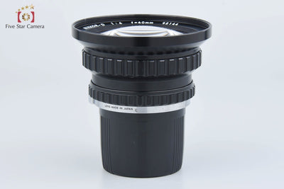 [Used] Nikon Nikkor-D 40mm f/4 for Zenza Bronica S2