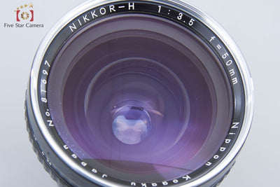 [Used] Nikon Nikkor-H 50mm f/3.5 for Zenza Bronica S2 S2A EC TL
