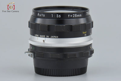 【中古】Nikon ニコン NIKKOR-H Auto 28mm f/3.5