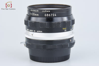 [Used] Nikon NIKKOR-H Auto 28mm f/3.5