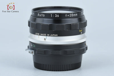 [Used] Nikon Nikkor-H Auto 28mm f/3.5