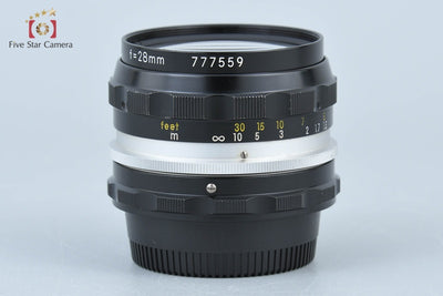 [Used] Nikon Nikkor-H Auto 28mm f/3.5