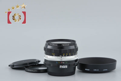 [Used] Nikon Nikkor-H Auto 28mm f/3.5
