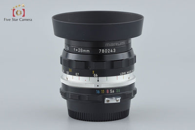 [Used] Nikon Nikkor-H Auto 28mm f/3.5