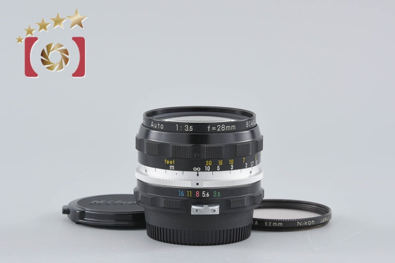 【中古】Nikon ニコン NIKKOR-H Auto 28mm f/3.5