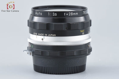 [Used] Nikon Nikkor-H Auto 28mm f/3.5