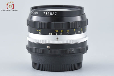 [Used] Nikon Nikkor-H Auto 28mm f/3.5