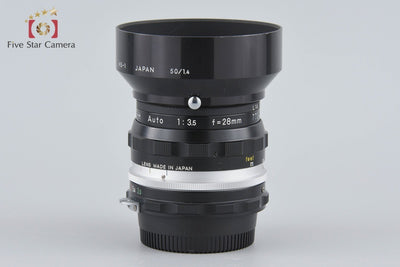 [Used] Nikon Nikkor-H Auto 28mm f/3.5