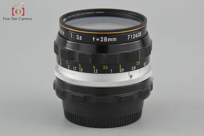 [Used] Nikon NIKKOR-H Auto 28mm f/3.5