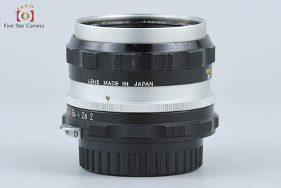 [Used] Nikon NIKKOR-H Auto 50mm f/2