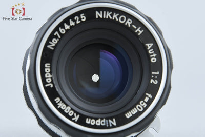 [Used] Nikon NIKKOR-H Auto 50mm f/2
