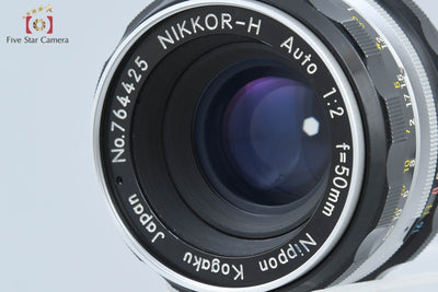 [Used] Nikon NIKKOR-H Auto 50mm f/2