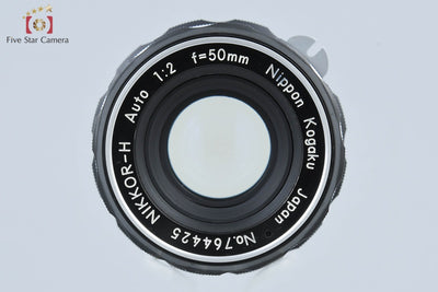 [Used] Nikon NIKKOR-H Auto 50mm f/2
