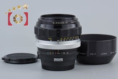 Used] Nikon NIKKOR-H Auto 85mm f/1.8