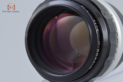 Used] Nikon NIKKOR-H Auto 85mm f/1.8