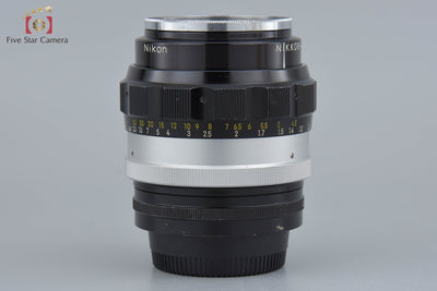 [Used] Nikon Nikkor-H Auto 85mm f/1.8