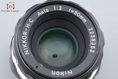 [Used] Nikon NIKKOR-H.C Auto 50mm f/2