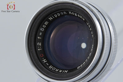 【中古】Nikon ニコン NIKKOR-H.C 50mm f/2 Sマウント