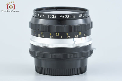 【中古】Nikon ニコン NIKKOR-H.C Auto 28mm f/3.5