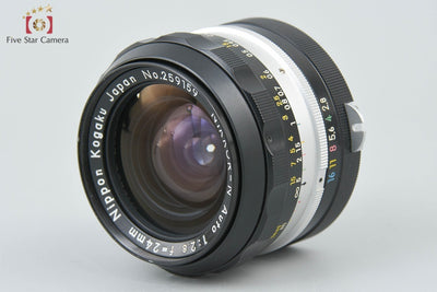 [Used] Nikon NIKKOR-N Auto 24mm f/2.8