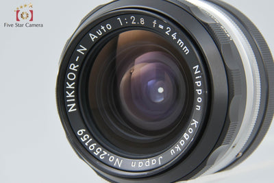 [Used] Nikon NIKKOR-N Auto 24mm f/2.8