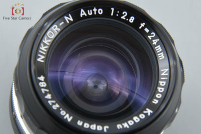[Used] Nikon NIKKOR-N Auto 24mm f/2.8
