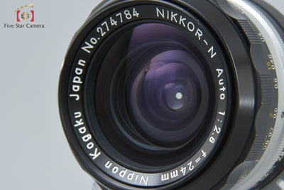 [Used] Nikon NIKKOR-N Auto 24mm f/2.8