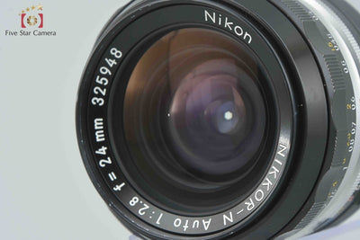 [Used] Nikon NIKKOR-N Auto 24mm f/2.8