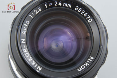 [Used] Nikon NIKKOR-N Auto 24mm f/2.8