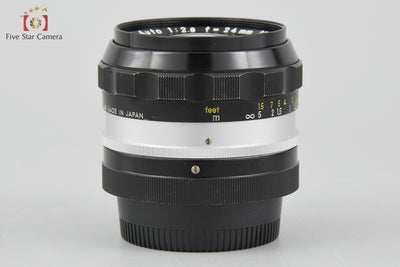 [Used] Nikon NIKKOR-N.C Auto 24mm f/2.8