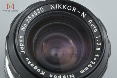 [Used] Nikon NIKKOR-N Auto 24mm f/2.8 Ai-modified