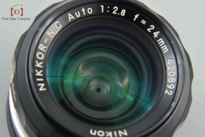 【中古】Nikon ニコン NIKKOR-N.C Auto 24mm f/2.8