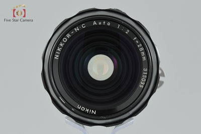 [Used] Nikon NIKKOR-N.C Auto 28mm f/2 AI Converted