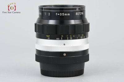 [Used] Nikon NIKKOR-O Auto 35mm f/2