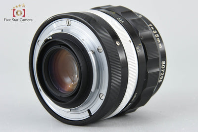 [Used] Nikon NIKKOR-O Auto 35mm f/2