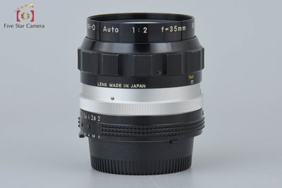 [Used] Nikon Nikkor-O Auto 35mm f/2 Ai Modified