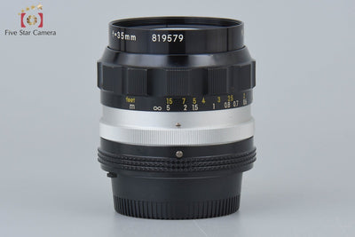 [Used] Nikon Nikkor-O Auto 35mm f/2 Ai Modified