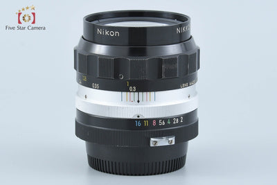 [Used] Nikon NIKKOR-O Auto 35mm f/2 Overhauled in July 2025