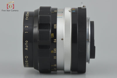[Used] Nikon Nikkor-O Auto 35mm f/2 with original box