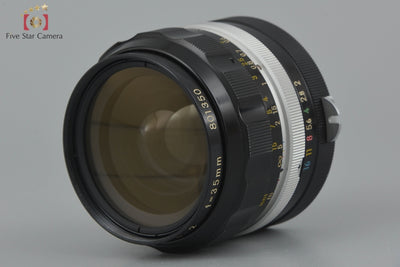 [Used] Nikon Nikkor-O Auto 35mm f/2 with original box