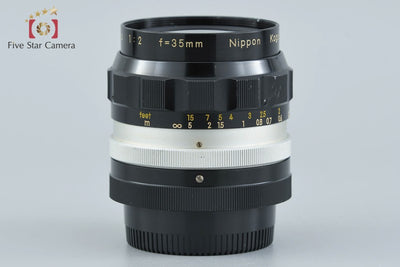[Used] Nikon NIKKOR-O Auto 35mm f/2