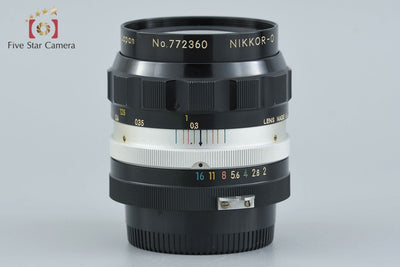 [Used] Nikon NIKKOR-O Auto 35mm f/2