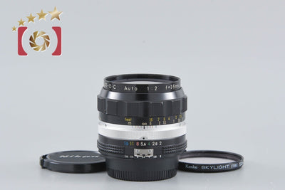 [Used] Nikon NIKKOR-O.C Auto 35mm f/2 Ai modified