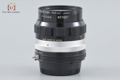 [Used] Nikon NIKKOR-O.C Auto 35mm f/2 Ai modified