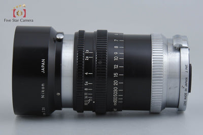 Used: Nikon NIKKOR-P 105mm f/2.5 S-mount