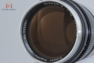 Used: Nikon NIKKOR-P 105mm f/2.5 S-mount