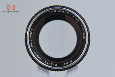 Used: Nikon NIKKOR-P 105mm f/2.5 S-mount
